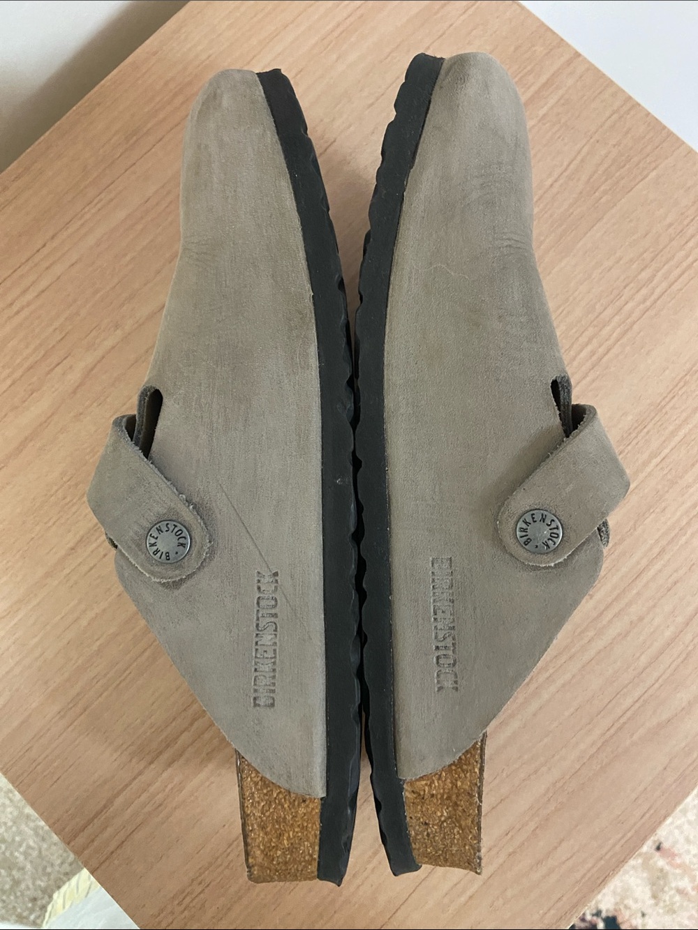 Birkenstock Women’s 9/Men’s 7(Unisex) Boston Clog - Taupe - Picture 6 of 8